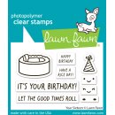 Lawn Fawn, clear stamp, year sixteen
