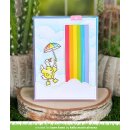 Lawn Fawn, lawn cuts/ Stanzschablone, over the rainbow