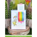 Lawn Fawn, lawn cuts/ Stanzschablone, over the rainbow