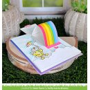 Lawn Fawn, lawn cuts/ Stanzschablone, over the rainbow