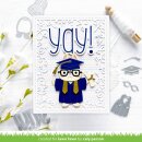 Lawn Fawn, lawn cuts/ Stanzschablone, build-a-critter graduation accessories