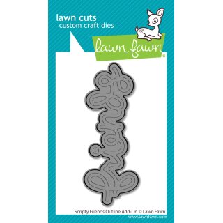 Lawn Fawn, lawn cuts/ Stanzschablone, scripty friends...