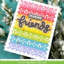 Lawn Fawn, lawn cuts/ Stanzschablone, scripty friends outline add-on