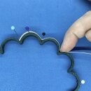 Hanne Olesen: Quilling Tool, Blume mit 12 B&ouml;gen