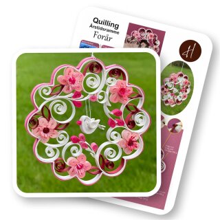 Hanne Olesen, Quilling Ideenseite Rahmen für den...