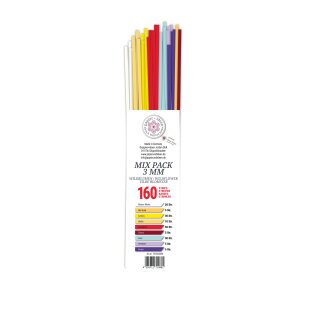 papier + ideen, Quilling Papierstreifen MIX Wildblumen,...