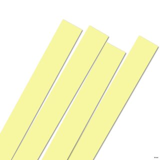 Karen Marie Klip: Papierstreifen, Medium Yellow, 25mm x 45cm, 30 Streifen, 120 g/m2