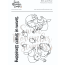 Sweet November Stamps, clear stamp, Ebb and Flow