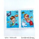 Sweet November Stamps, clear stamp, Ebb and Flow