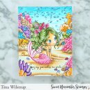 Sweet November Stamps, clear stamp, Seabrina