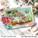 Sweet November Stamps, clear stamp, Seabrina