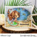 Sweet November Stamps, clear stamp, Seabrina