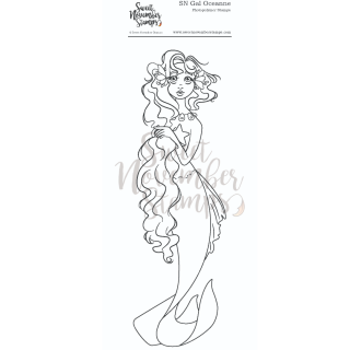 Sweet November Stamps, clear stamp, SN Gal Oceanne