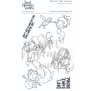Sweet November Stamps, clear stamp, Merwee Tide Dancers