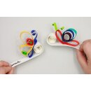 papier + ideen: Quilling Anleitung, Maxiquilling Sommerwiese