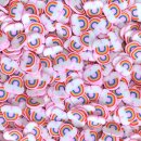 Lawn Fawn, Tiny Treasures, rainbow clay pieces