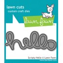 Lawn Fawn, lawn cuts/ Stanzschablone, hello