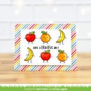Lawn Fawn, clear stamp, fruitful friends