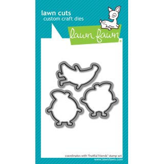 Lawn Fawn, lawn cuts/ Stanzschablone, fruitful friends