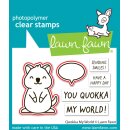 Lawn Fawn, lawn cuts/ Stanzschablone, quokka my world