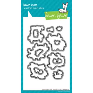 Lawn Fawn, lawn cuts/ Stanzschablone, highland cows!