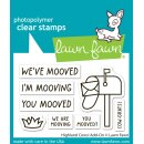 Lawn Fawn, clear stamp, highland cows! add-on