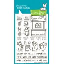 Lawn Fawn, clear stamp, make lemonade!