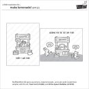 Lawn Fawn, clear stamp, make lemonade!