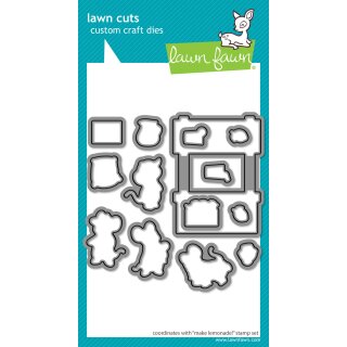 Lawn Fawn, lawn cuts/ Stanzschablone, make lemonade!