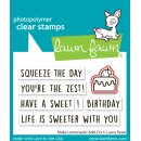 Lawn Fawn, lawn cuts/ Stanzschablone, make lemonade! add-on