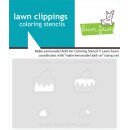 Lawn Fawn, coloring stencils, make lemonade! add-on