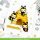 Lawn Fawn, clear stamp, henrys build-a-sentiment: honey bee