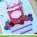 Lawn Fawn, clear stamp, jam and honey