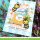 Lawn Fawn, clear stamp, jam and honey