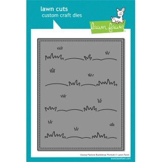 Lawn Fawn, lawn cuts/ Stanzschablone, grassy pasture...