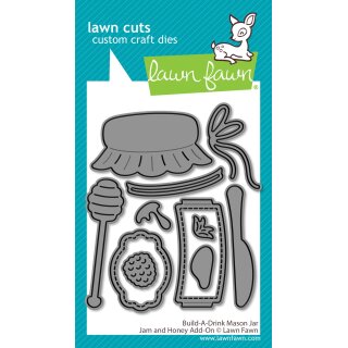 Lawn Fawn, lawn cuts/ Stanzschablone, build-a-drink mason...