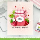 Lawn Fawn, lawn cuts/ Stanzschablone, build-a-drink mason jar jam and honey add-on