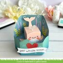 Lawn Fawn, lawn cuts/ Stanzschablone, tiny gift box whale...