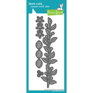 Lawn Fawn, lawn cuts/ Stanzschablone, lemon vine border