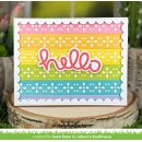 Lawn Fawn, lawn cuts/ Stanzschablone, folksy petal border