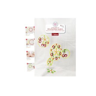 papier + ideen: Quilling Anleitung, Kirschenliebe