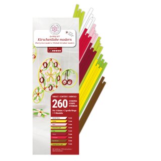 papier + ideen, Quilling KIT, Kirschenliebe