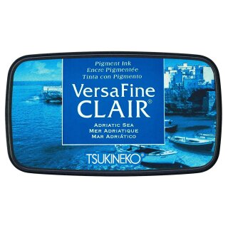 VersaFine CLAIR Stempelkissen, Pigment Ink, Adriatic Sea