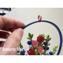 Dommerby Papir, Quilling Anleitung - Sommerkranz mit...