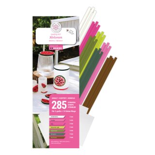 papier + ideen, Quilling KIT, Melonen