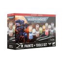 Warhammer 40.000. Paints + Tools Set