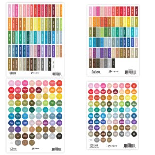 Ranger, Tim Holtz Distress Label Assortment Sheets White...