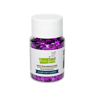 Lawn Fawn, Tiny Treasures, purple stars confetti