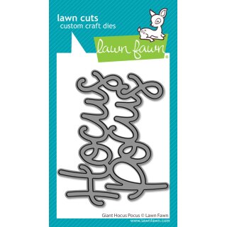 Lawn Fawn, lawn cuts/ Stanzschablone, giant hocus pocus