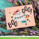 Lawn Fawn, lawn cuts/ Stanzschablone, happy ghost tag